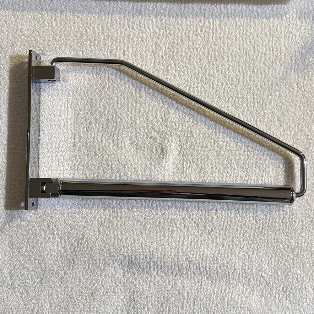 Foldable Wall-Mounted Clothes or Coat Rack - Picture 3 of 9